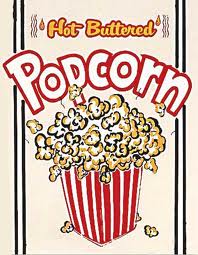 Popcorn box copy
