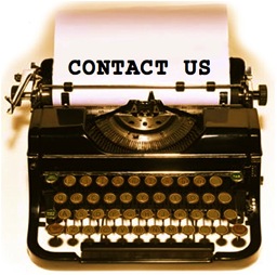 CONTACT US TYPEWRITER copy