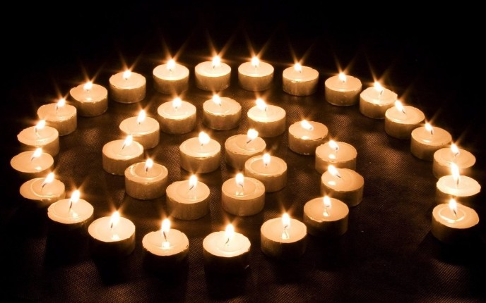 Candles-spiral