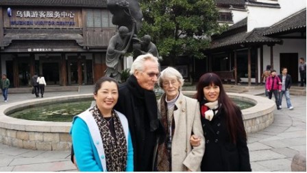 Guide, Chris, EE & Amy, Wuzhen, China, photo: Barry Su