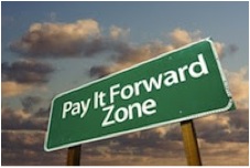 PAY IT FORWARD SIGN