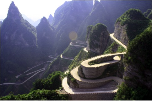 CHINA-WINDING HIGHWAY
