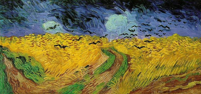 Vincent Van Gogh, "Wheat-field with Crows"