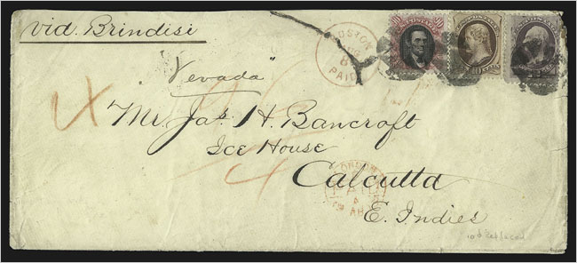 VINTAGE ENVELOPE & STAMP