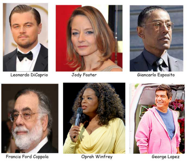 Celebrity supporters of the Moondance Film Festival
